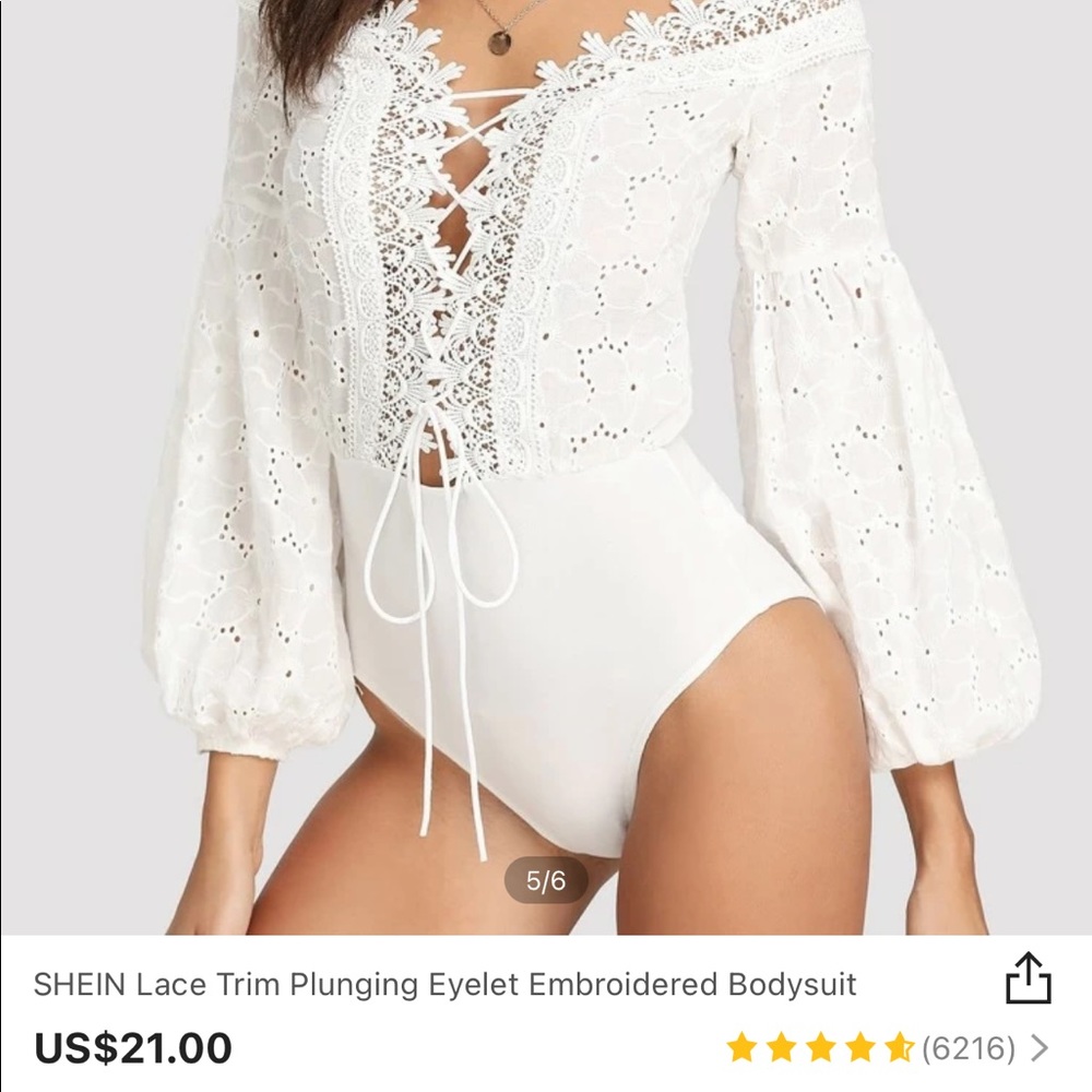 Never worn body suit.